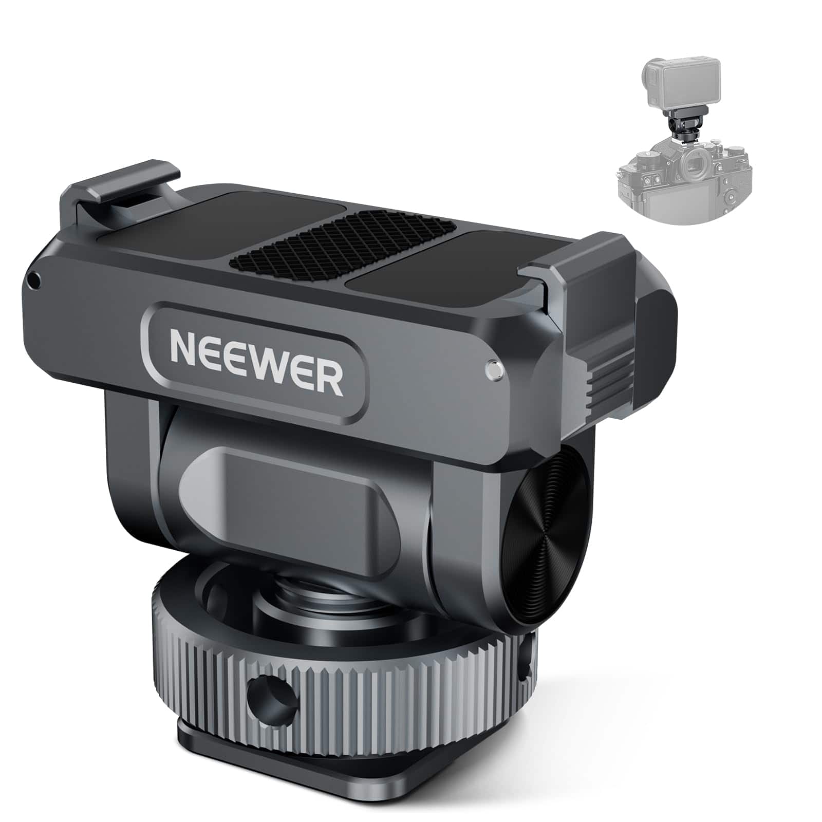 Neewer - AC012 Magnetic Mount for DJI Action w/ Cold Shoe