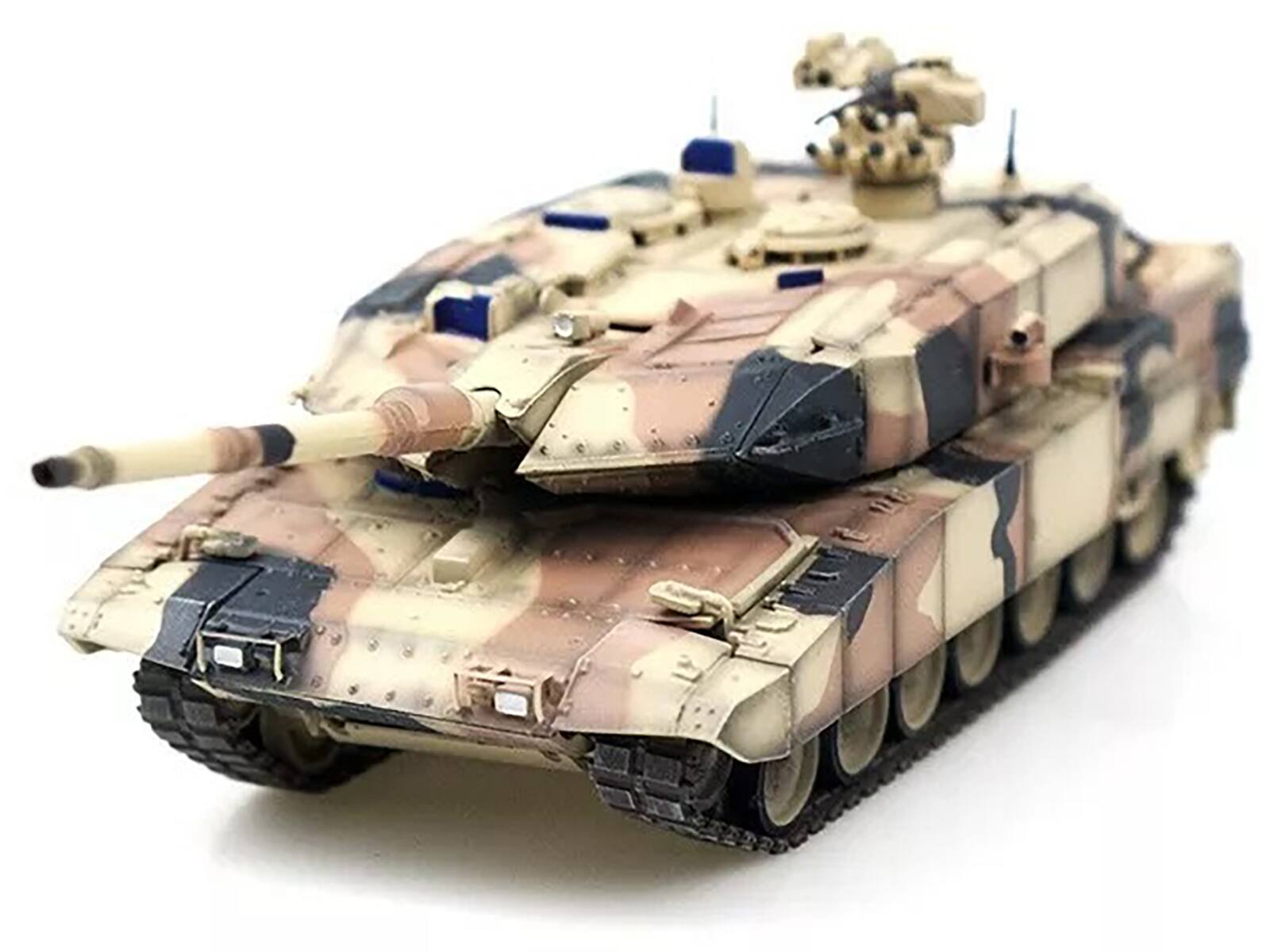 Back. Panzerkampf - Leopard 2 A7+ Main Battle Tank "Desert Camouflage" German Army "Armor Premium" Series 1/72 Diecast Model by Panzerkampf - Desert Camouflage.