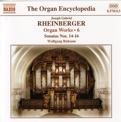 Wolfgang Rubsam - Organ Works 6 / Sonatas 14-16   - COMPACT DISCS [CD] price history on PriceWatchPro