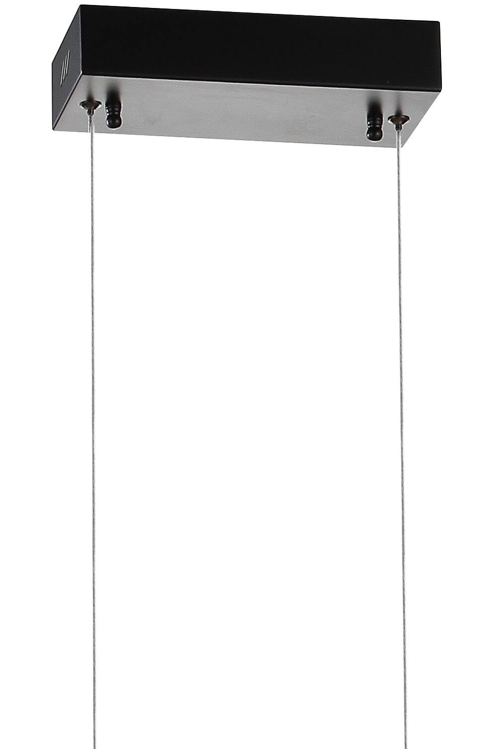 Alt View 5. Jonathan Y - Ned 39" Dimmable Adjustable Integrated LED Metal Linear Pendant, Black - Black.