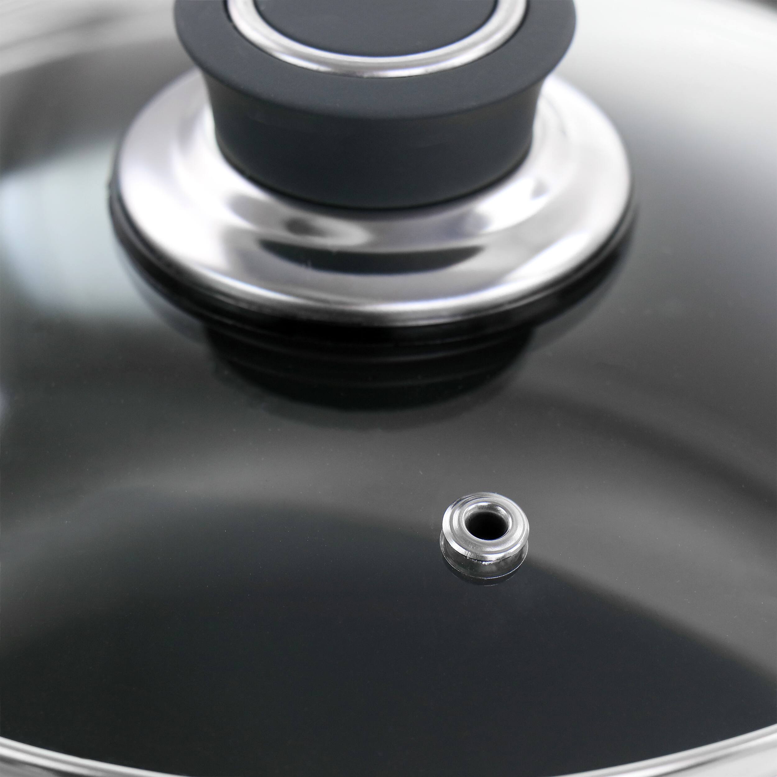 Alt View 7. Oster - Oster Legacy 8 Piece Aluminum Nonstick Cookware Set in Gray - Gray.