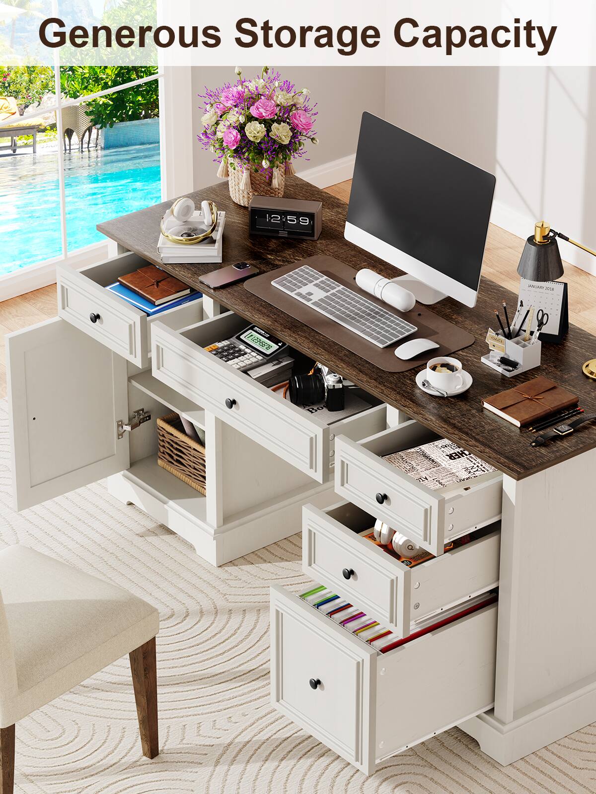 Generous Storage Capacity, 12:5.9, 12, 5, JANUARY 2018, 1123- DAD p - Bo CHER E Y a Cre