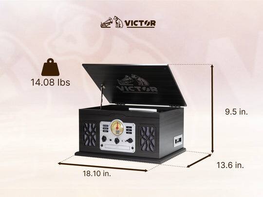 VICTOR 14.08 lbs  
VICTOR 9.5 in.  
18.10 in.  
13.6 in.