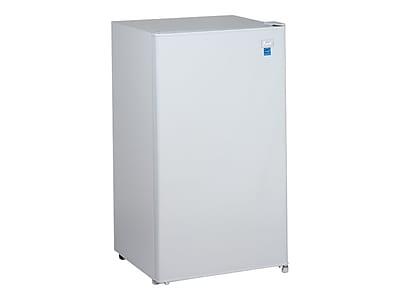 Front. Avanti - Avanti RM3306W 19.5" 3.3 Cu. Ft. Refrigerator - White.