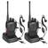 Front. Stock Preferred - 2PCS BF-888S Walkie Talkies - Black.