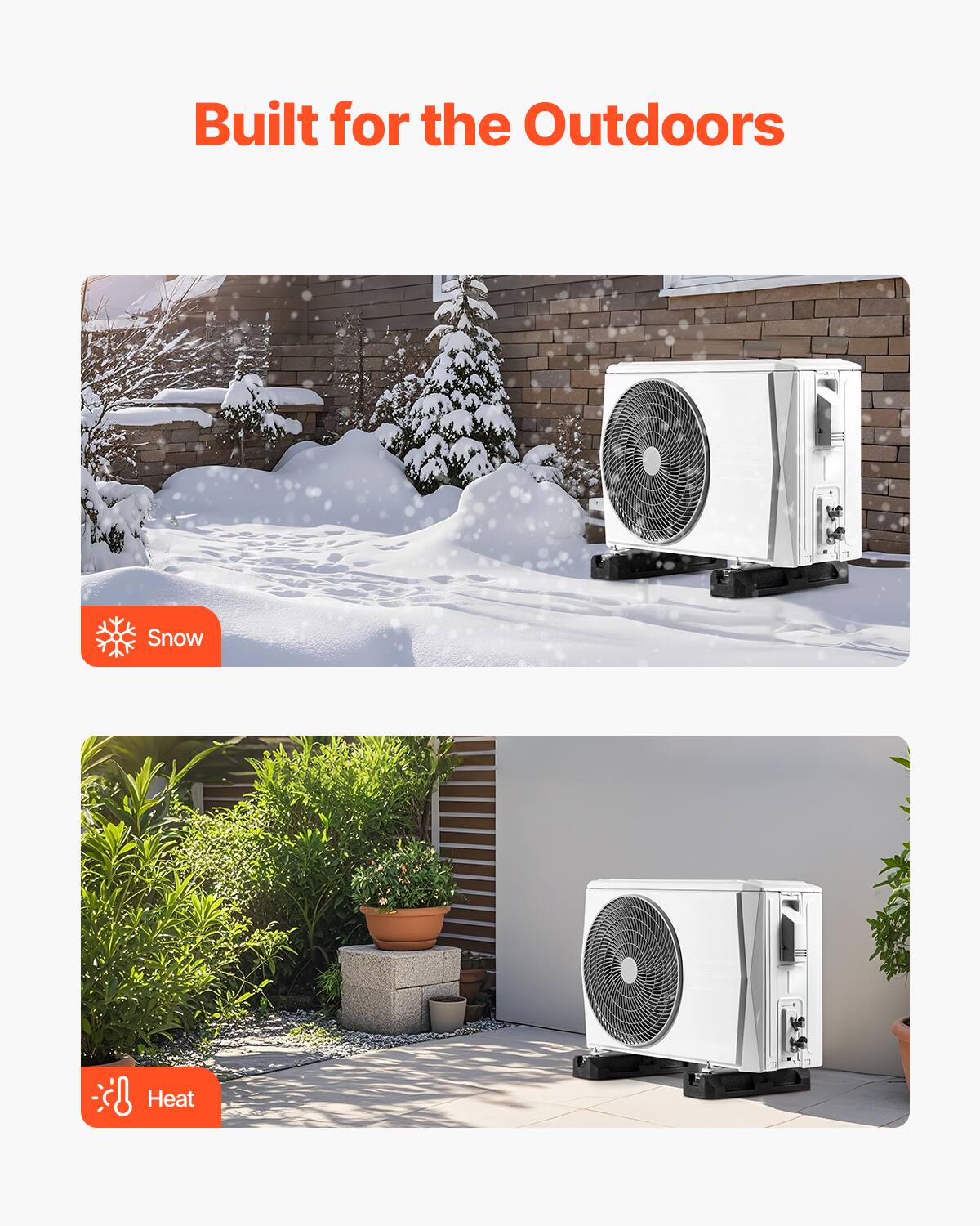 Built for the Outdoors

Snow

Heat