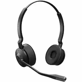 Jabra - Engage 55 SE Headset - Stereo - USB Type C - Wired/Wireless - DECT - 490 ft - 40 Hz to 16 kHz - Over-the-head - Black