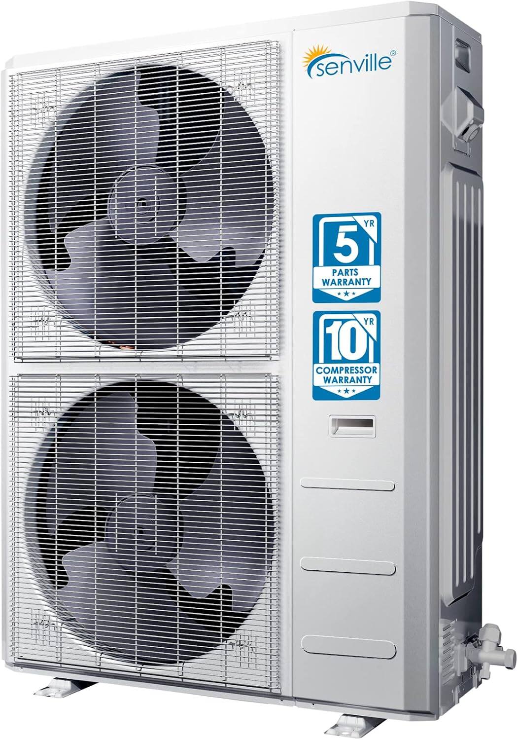senville  
5 YR PARTS WARRANTY  
10 YR COMPRESSOR WARRANTY