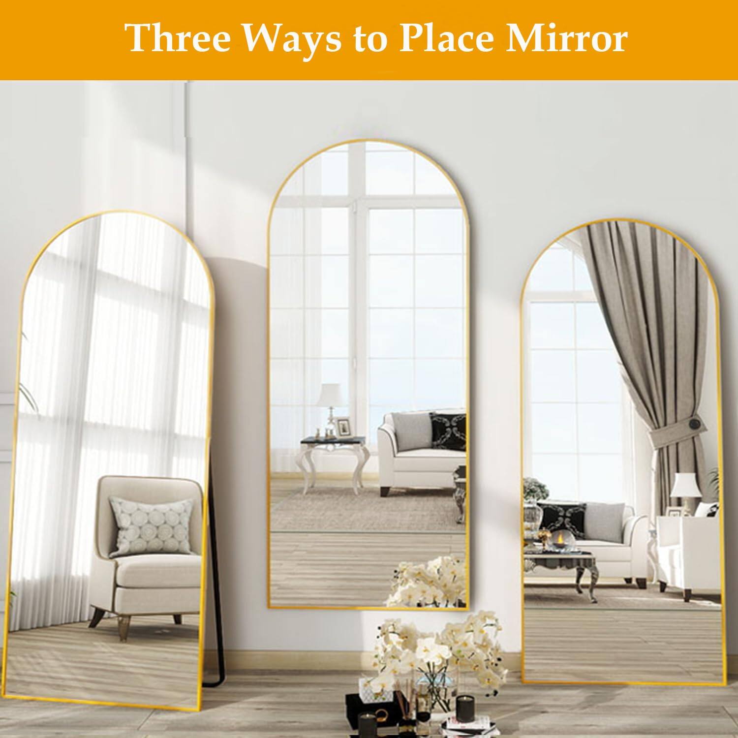 Three Ways to Place Mirror