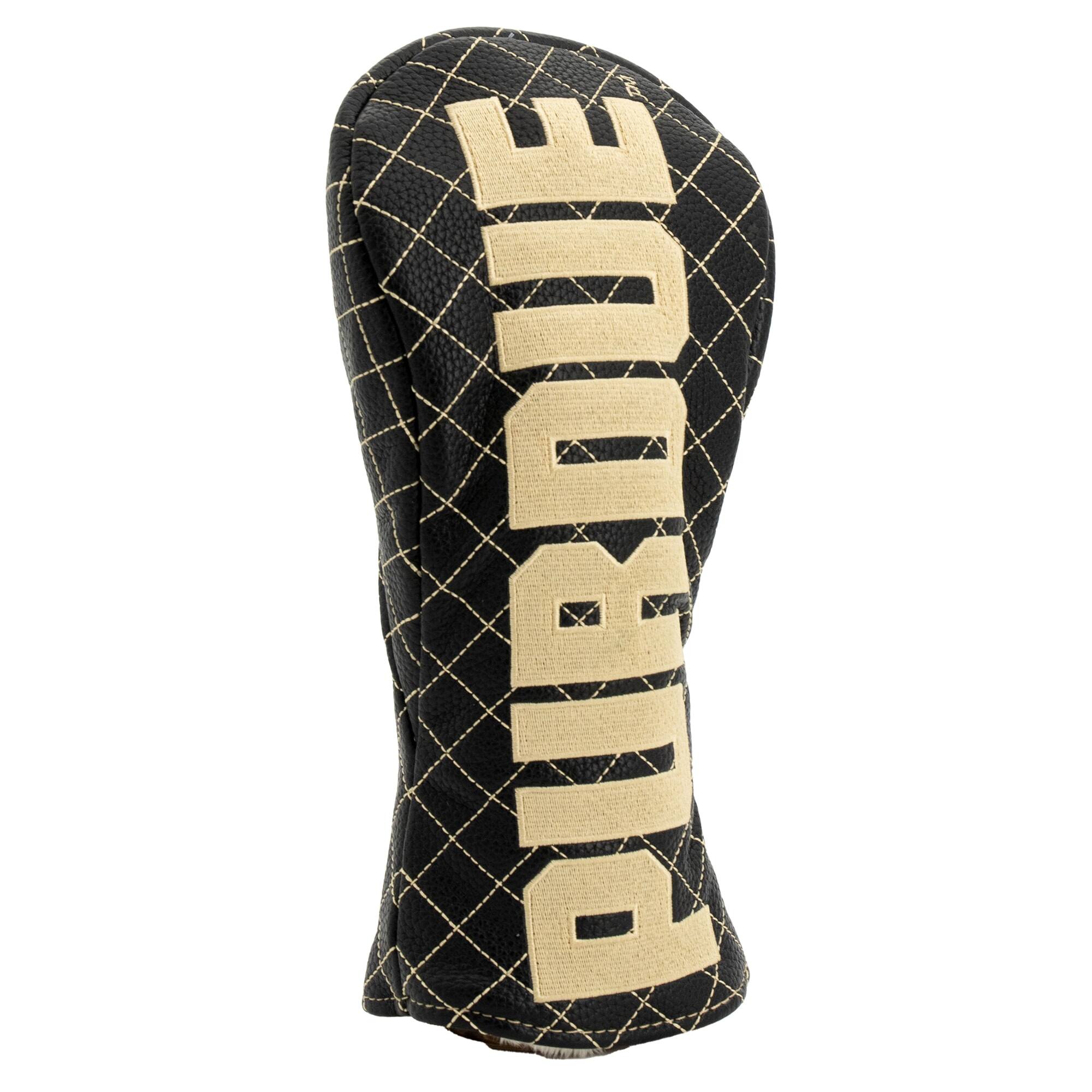 Alt View 2. Team Golf - Purdue Boilermakers Quilted Fairway Headcover - Multicolor.