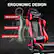 Ergonomic Design: GTRacing GTR Cing Ergonomic Design.