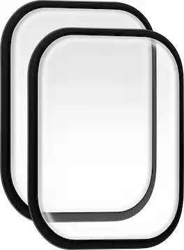 Insignia™ - Hybrid Glass Screen Protectors for Apple Watch 42mm (2-Pack) - Clear