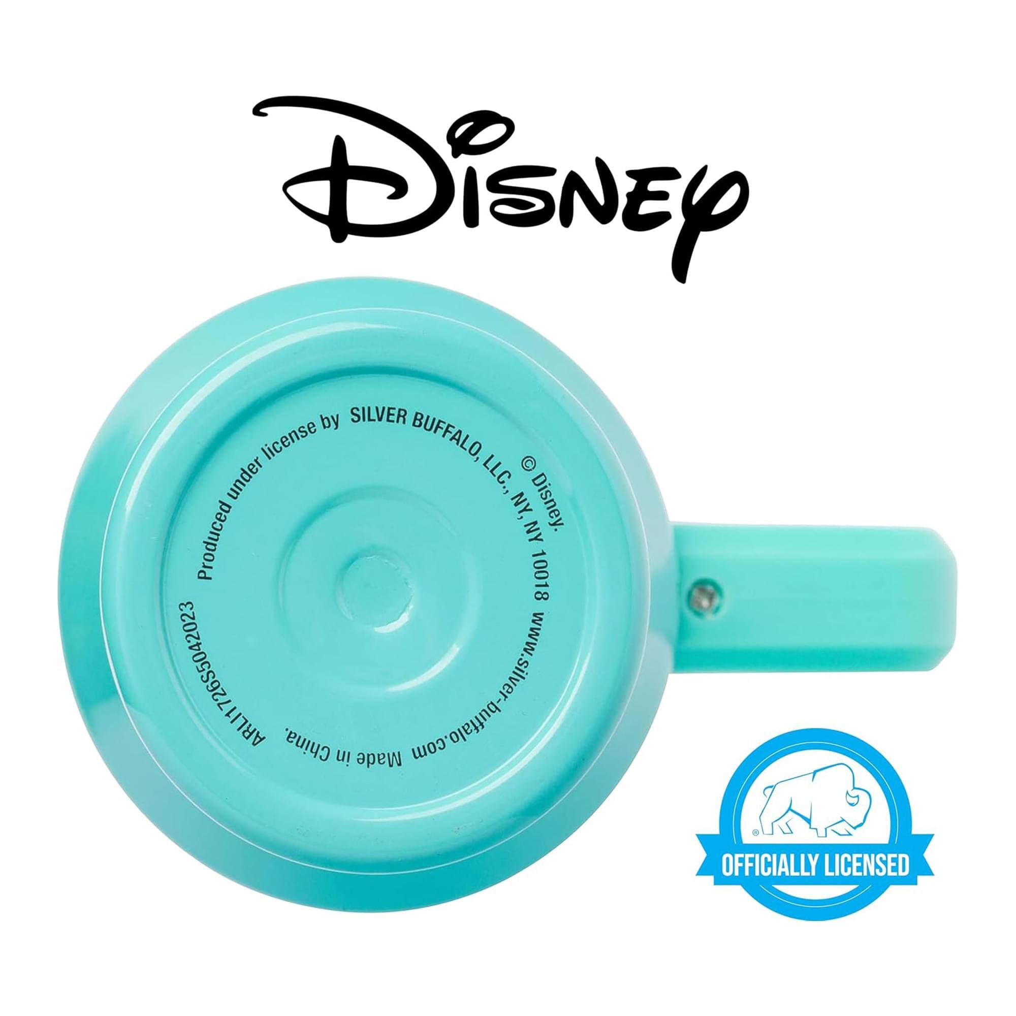 Disney by SILVER BUFFALO, LLC. under Disney. NY, Produced NY 10018 www.ARLL1726S5042023 ARLI1 China. Made in wDoq-JS-MAA com buffalo silver OFFICIALLY LICENSED