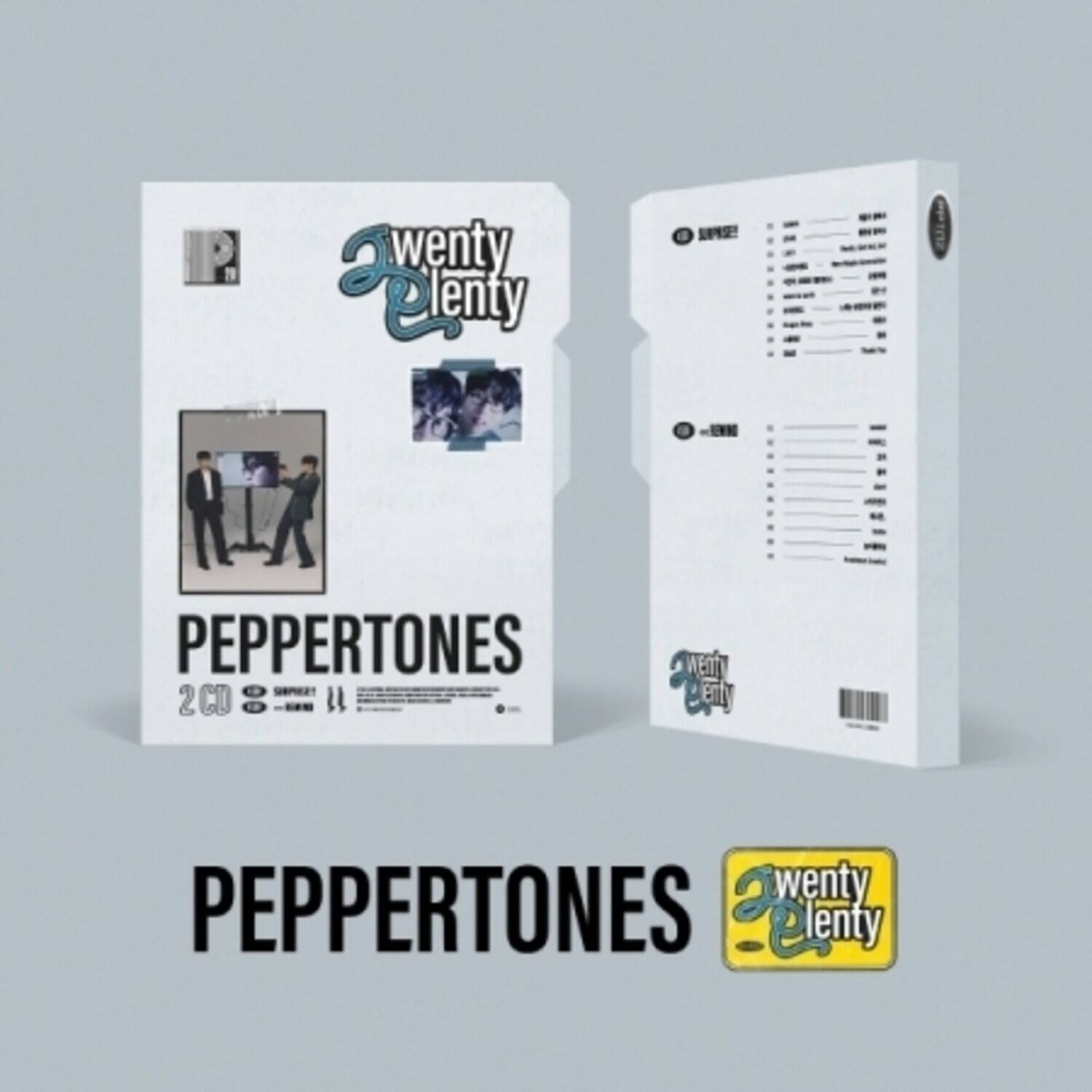 twenty Plenty  
PEPPERTONES  
2 CD  

twenty Plenty