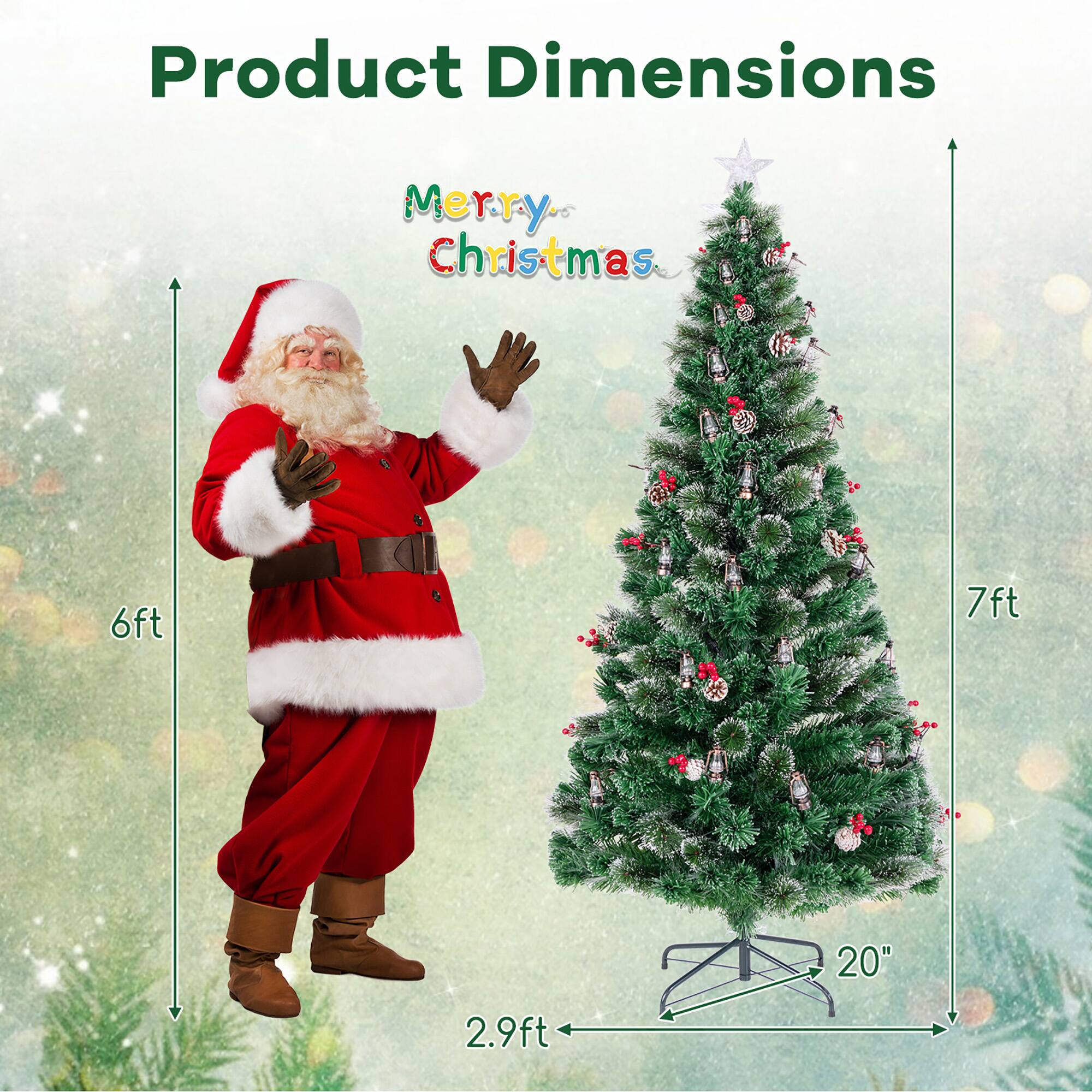 Product Dimensions

Merry Christmas

6ft

7ft

2.9ft

20"