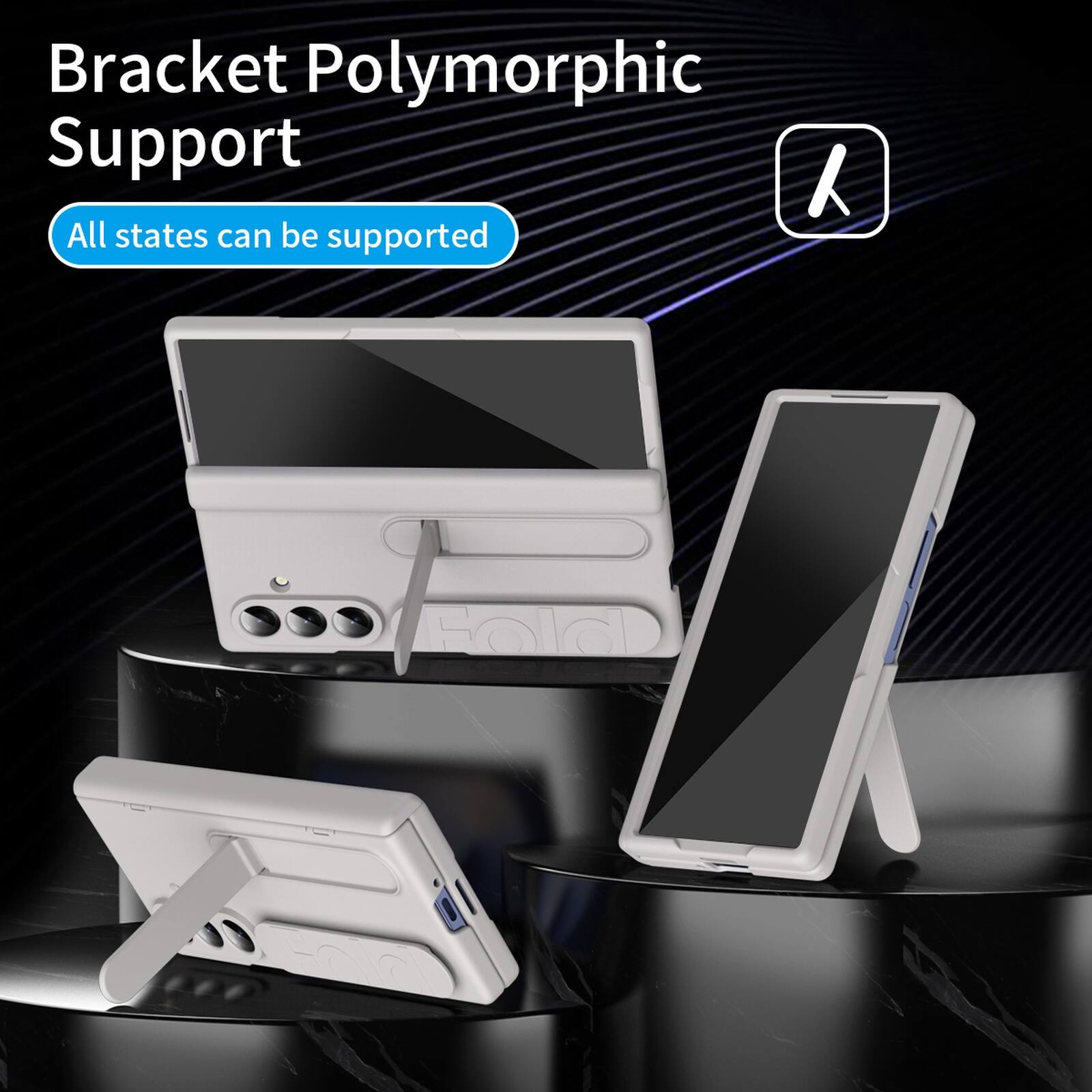 Bracket Polymorphic Support  
All states can be supported
