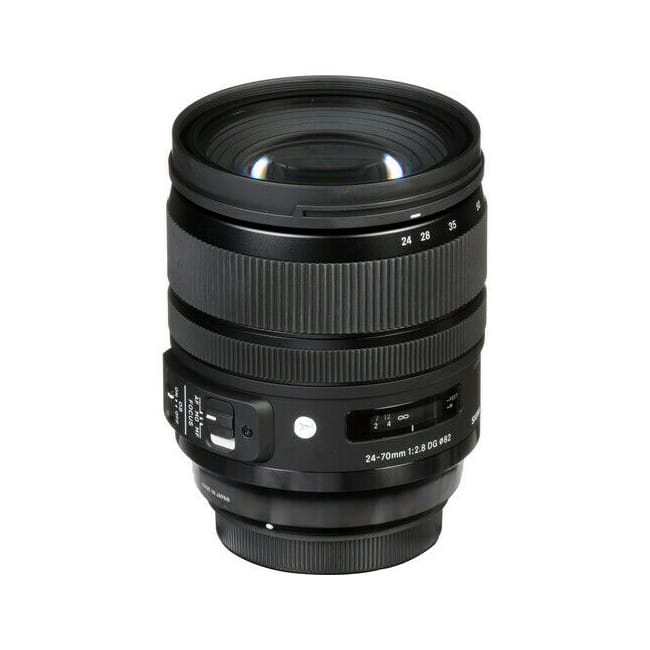 Sigma - 24-70mm f/2.8 DG OS HSM Art Lens for Nikon F (International Model) - Black
