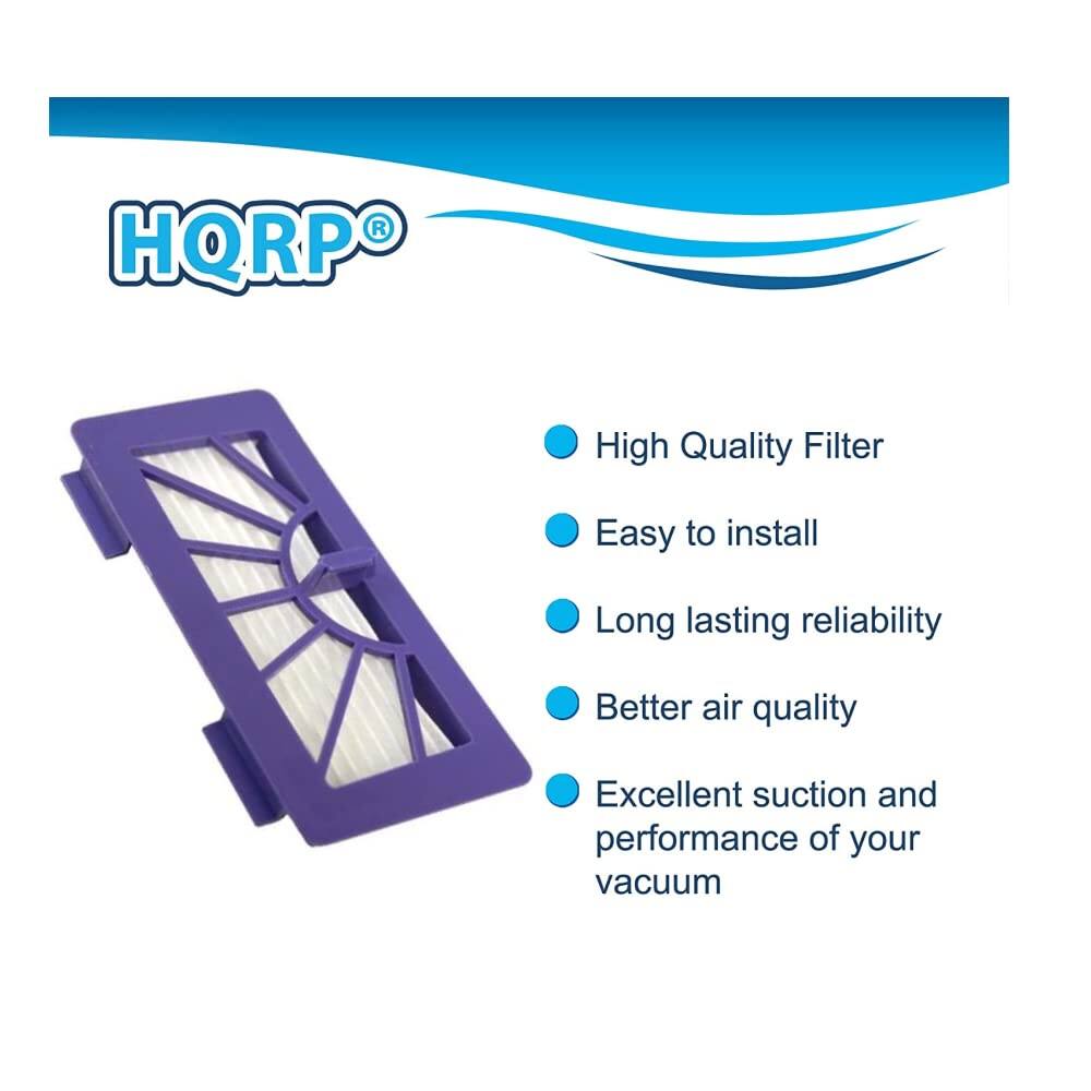 HQRP®

- High Quality Filter
- Easy to install
- Long lasting reliability
- Better air quality
- Excellent suction and performance of your vacuum