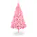 Front. Winado - 7FT Artificial Christmas PVC Tree Unlit with Branch, Sturdy Metal Stand for Outdoor Indoor Holiday Party Decoration - Pink.