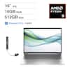 16" IPS
16GB RAM
512GB SSD
AMD Ryzen 5
Windows 11 Pro Copilot