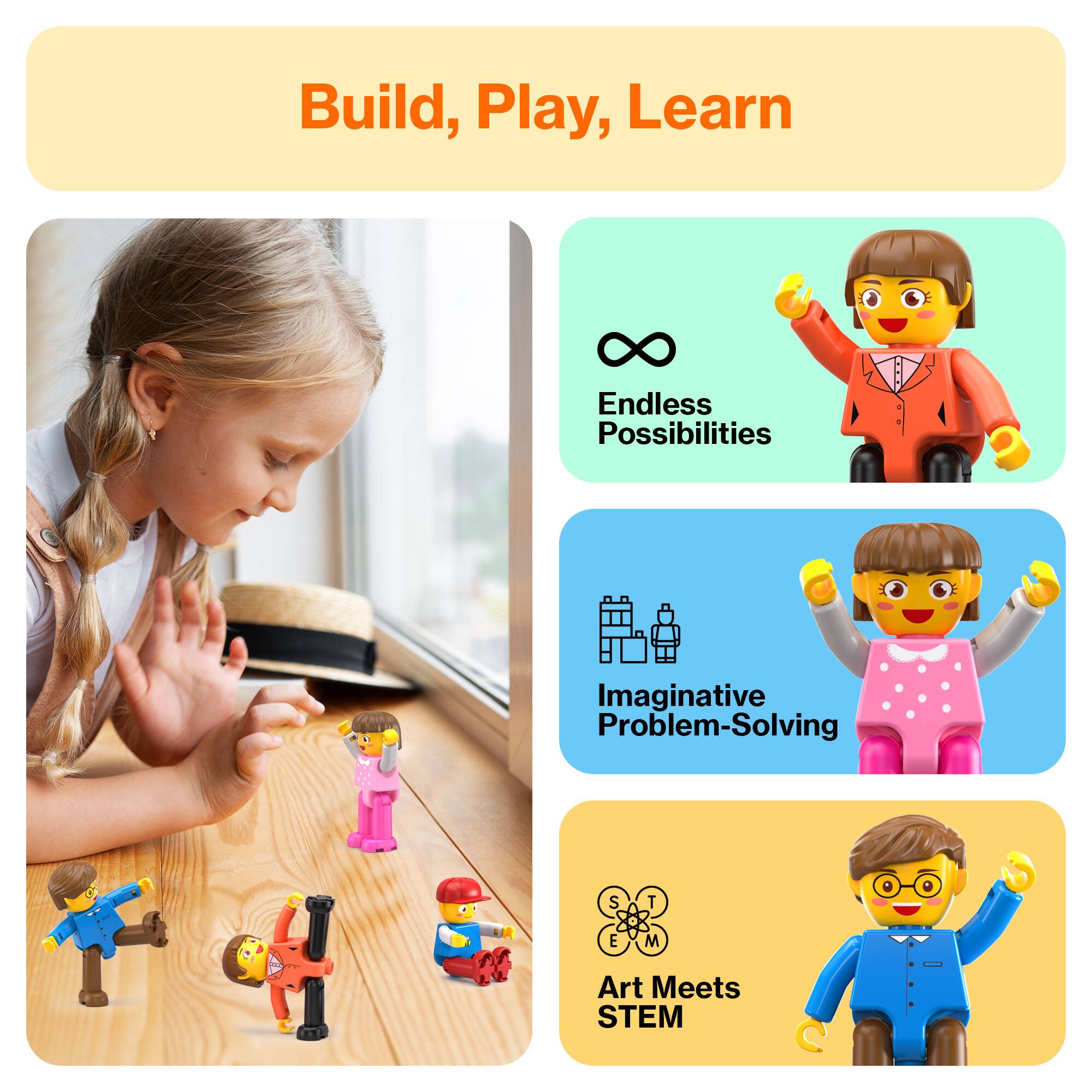 Build, Play, Learn

Endless Possibilities

Imaginative Problem-Solving

Art Meets STEM