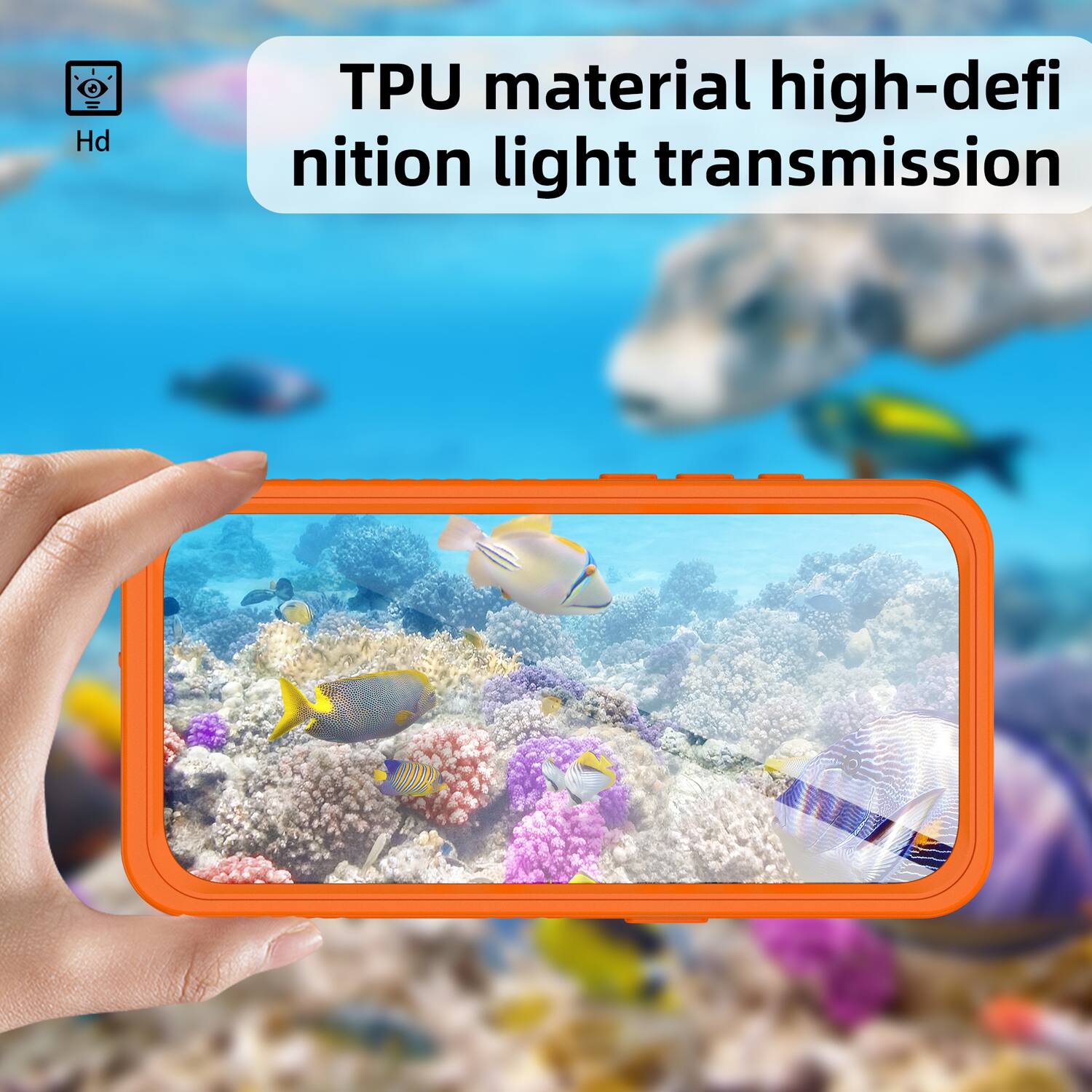 TPU material high-definition light transmission