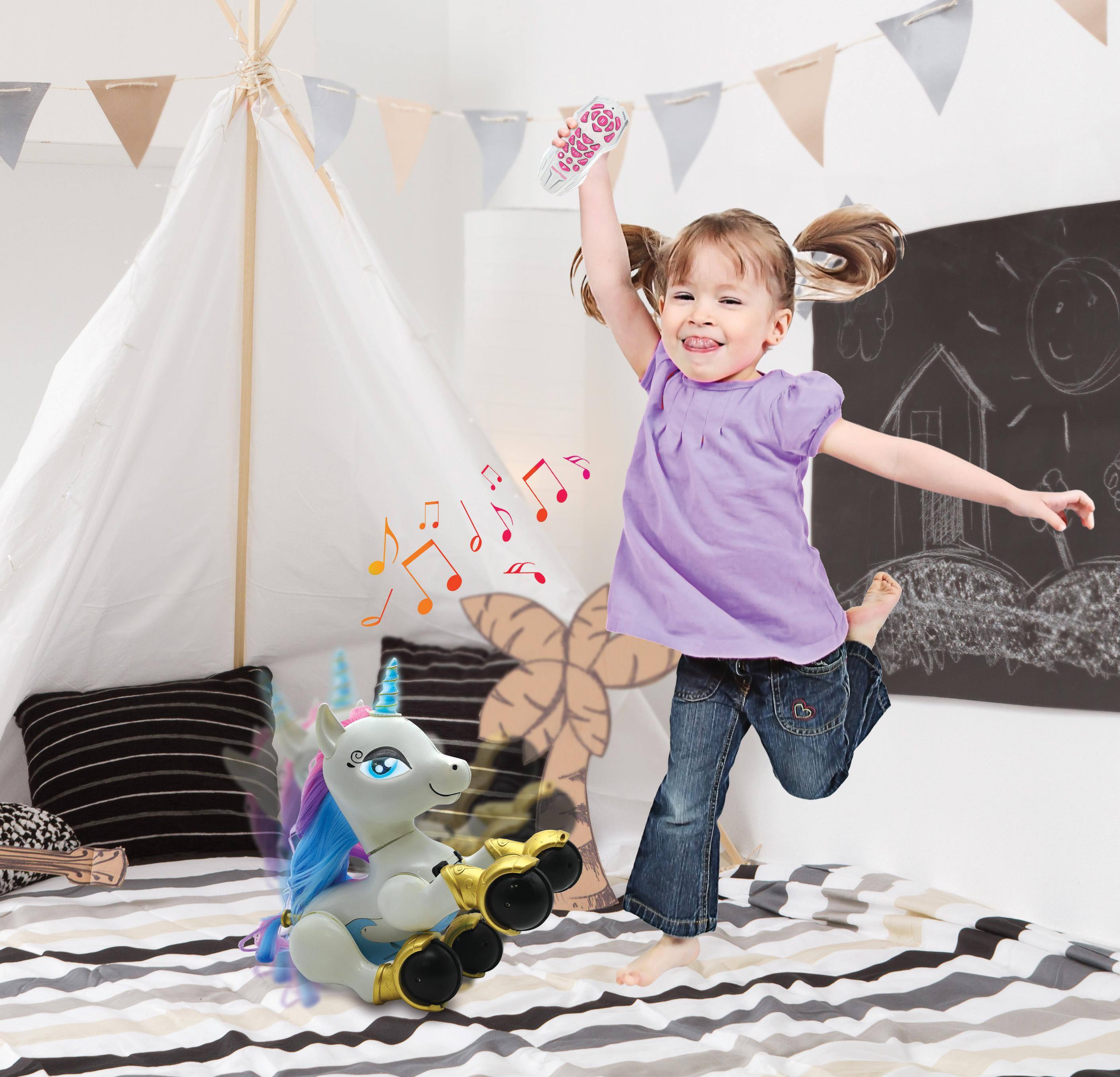 Alt View 3. Lexibook - Power Unicorn Smart Robotic Unicorn with Programming & Dance.