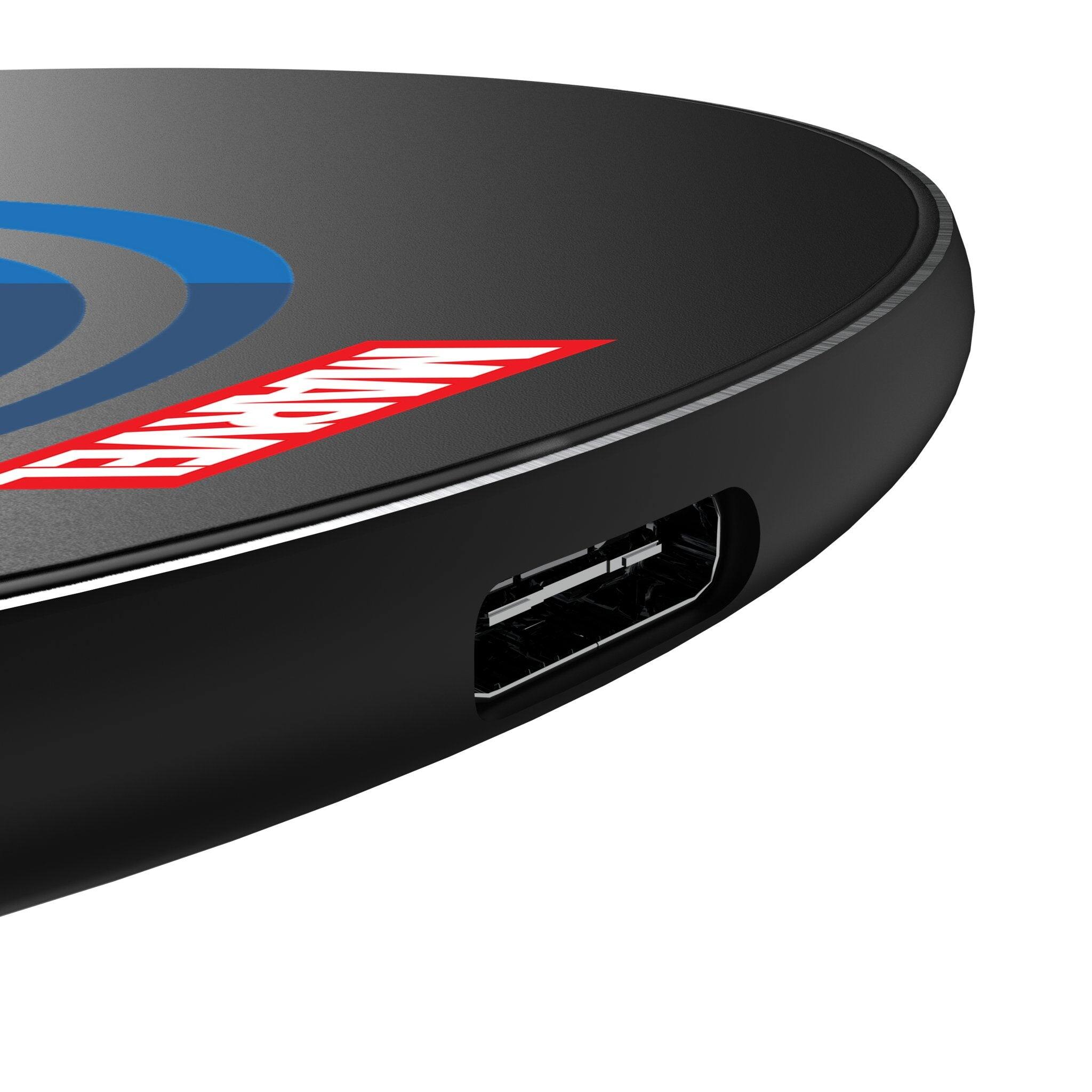 Left. Keyscaper - Marvel Sigil 15-Watt Wireless Charger - Venom.