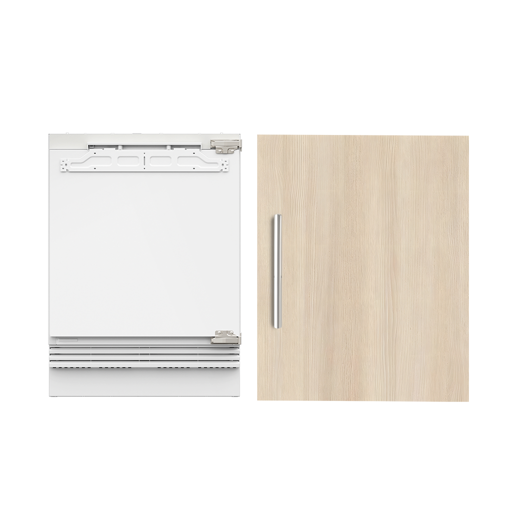 Back. Ca'Lefort - 24'' Undercounter All-Fresh RefrigeratorPanel Ready Refrigerator - white.