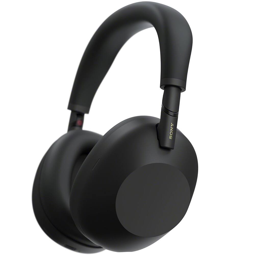 Alt View 2. Sony - WH-1000XM6 Best Noise Canceling Headphones, Black w/ Deco Master Guide Bundle.