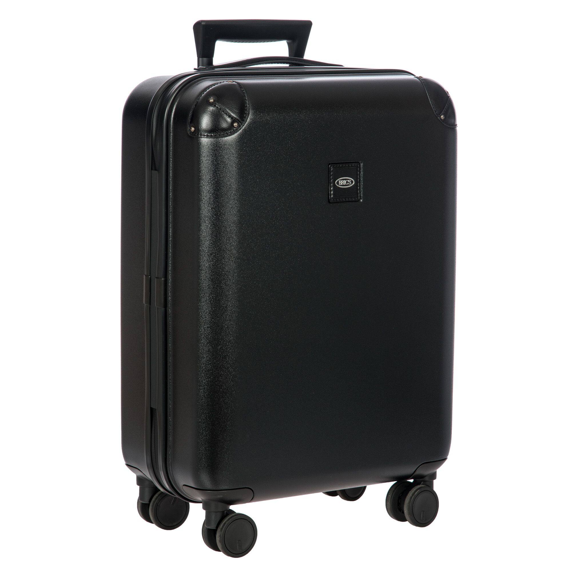 Angle. Bric's - Amalfi Hardside 21" Carry On Spinner Luggage - Black/Black.