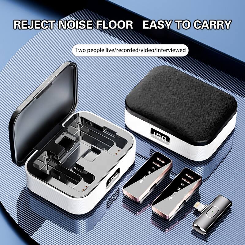 REJECT NOISE FLOOR  
EASY TO CARRY  

Two people live/recorded/video/interviewed