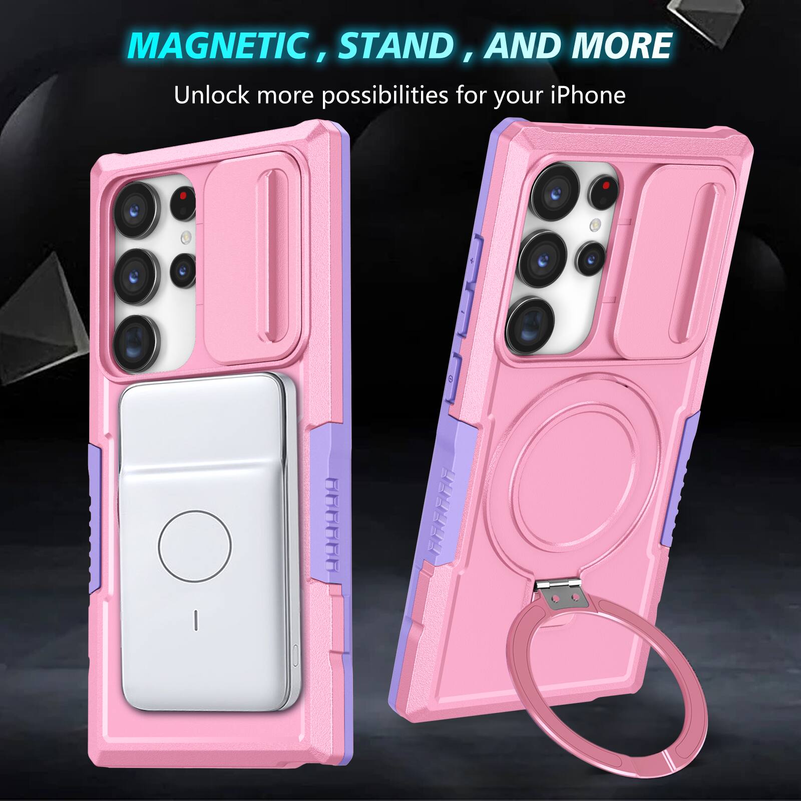 MAGNETIC, STAND, AND MORE

Unlock more possibilities for your iPhone
