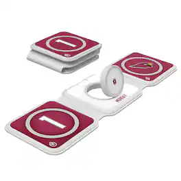 Keyscaper - Kyler Murray Arizona Cardinals 3-in-1 Foldable Charger - White