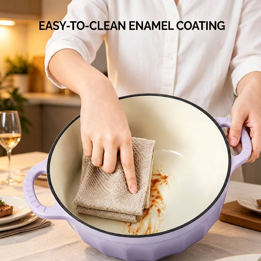 EASY-TO-CLEAN ENAMEL COATING