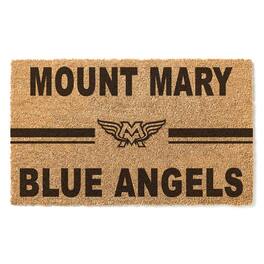 Jardine - Mount Mary Blue Angels 18" x 30" Team Logo Doormat - Brown