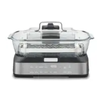 Cuisinart - CookFresh Digital Glass Steamer - Stainless Steel - Front_Zoom