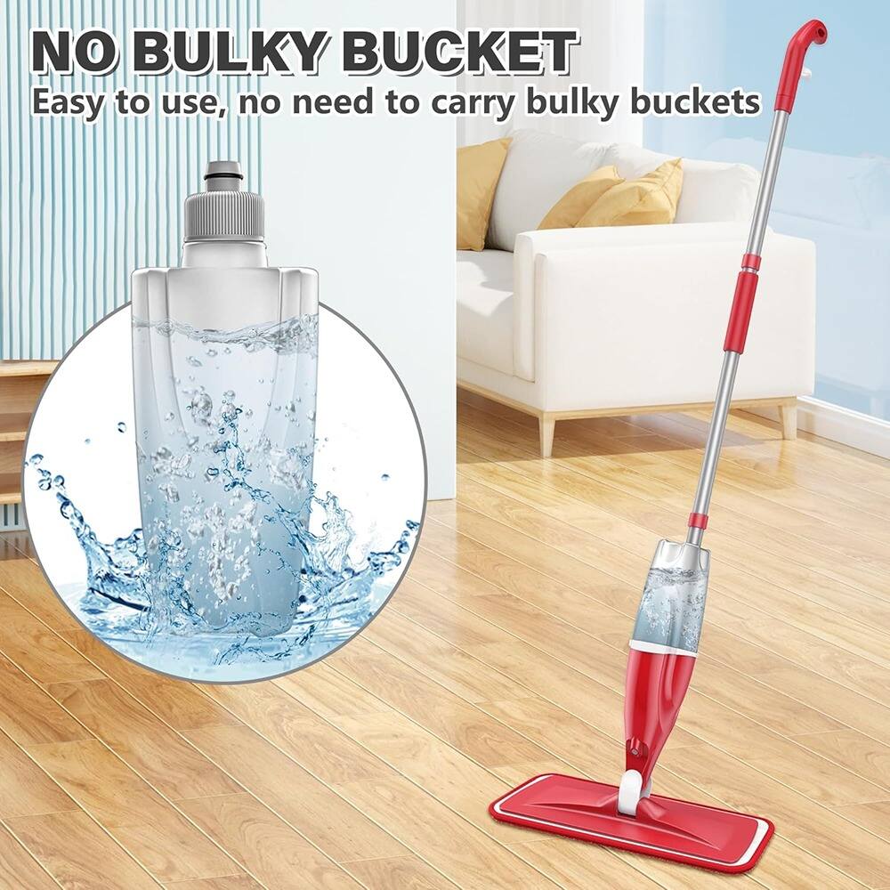 NO BULKY BUCKET  
Easy to use, no need to carry bulky buckets
