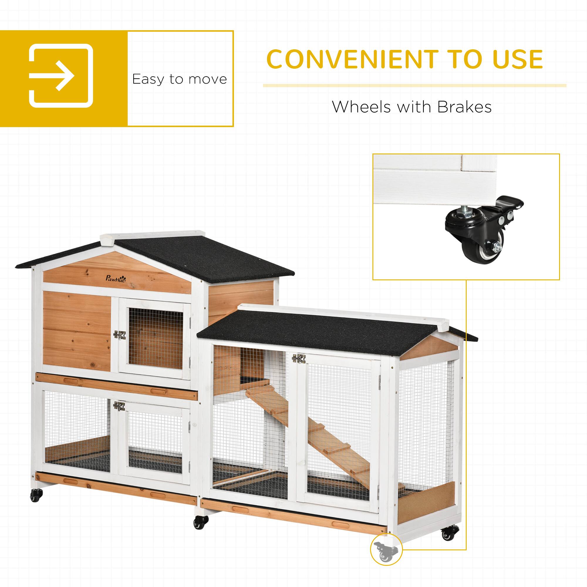 CONVENIENT TO USE

Easy to move

Wheels with Brakes