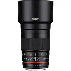 ROKINON
1:2.0 135mm ED
20/135 mm
22 16 11 8 5.6 4 2.8 2 CA