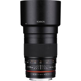 Rokinon - 135mm F2.0 ED UMC Telephoto Lens for Canon EF Digital SLR Cameras, Black - Black