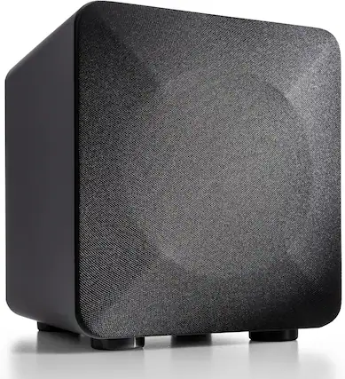 Front. Audioengine - S6 Powered Subwoofer - Gray.