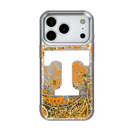 Keyscaper - NCAA - Tennessee Volunteers iPhone Glitter Paisley Design Case - 13 - Multicolor