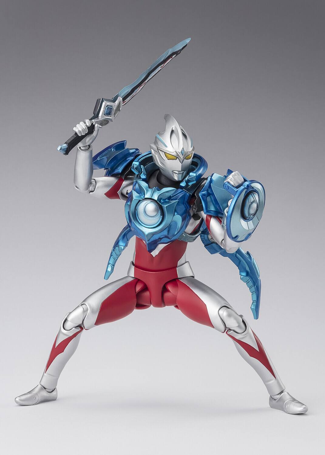 Alt View 4. Bandai - Tamashii Nations - Ultraman Arc - S.H.Figuarts - Luna Armor   - COLLECTIBLES - Multicolor.