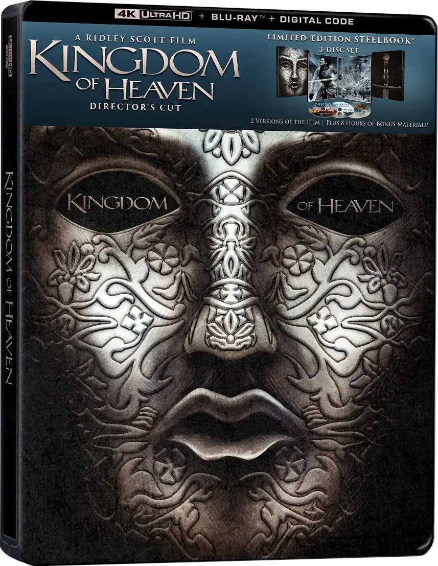 Alt View 1. Steelbook Kingdom Of Heaven (4K / Blu-ray + Digital).