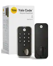 Yale Code™ Keypad Deadbolt
Satin Nickel
1
2
3
4
5
6
7
8
9
0