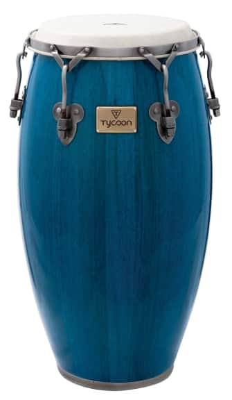Tycoon Percussion - Signature Classic Series 12.5-inch Conga, 30-inch Siam Oak Shell, Calfskin Head, Classic-Pro Hoops, Single Stand