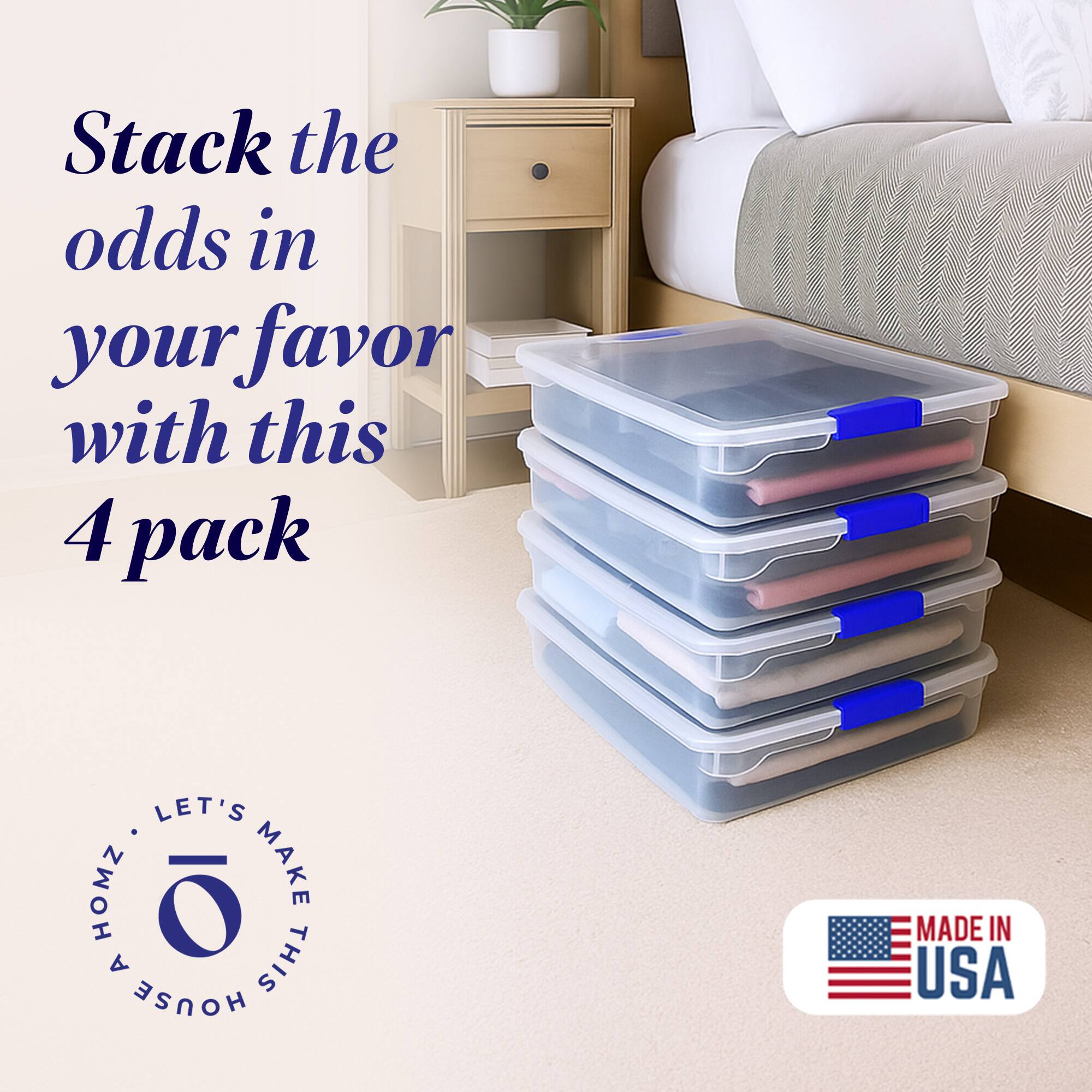 Stack the odds in your favor with this 4 pack

LET'S MAKE THIS HOUSE A HOME

MADE IN USA
