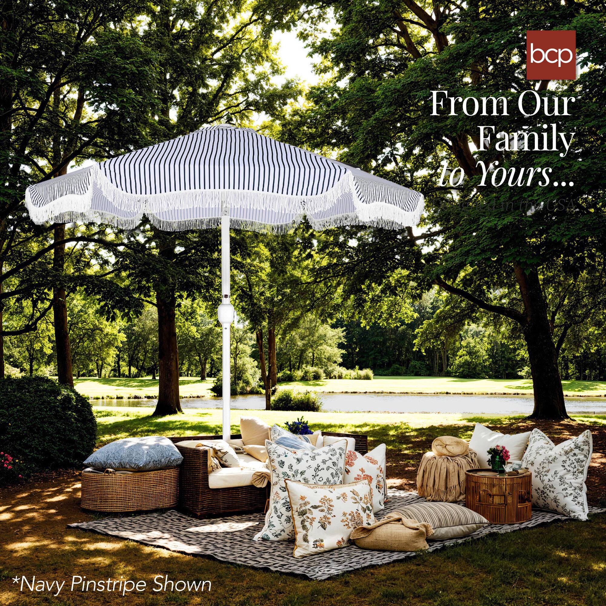 From Our Family to Yours...

*Navy Pinstripe Shown