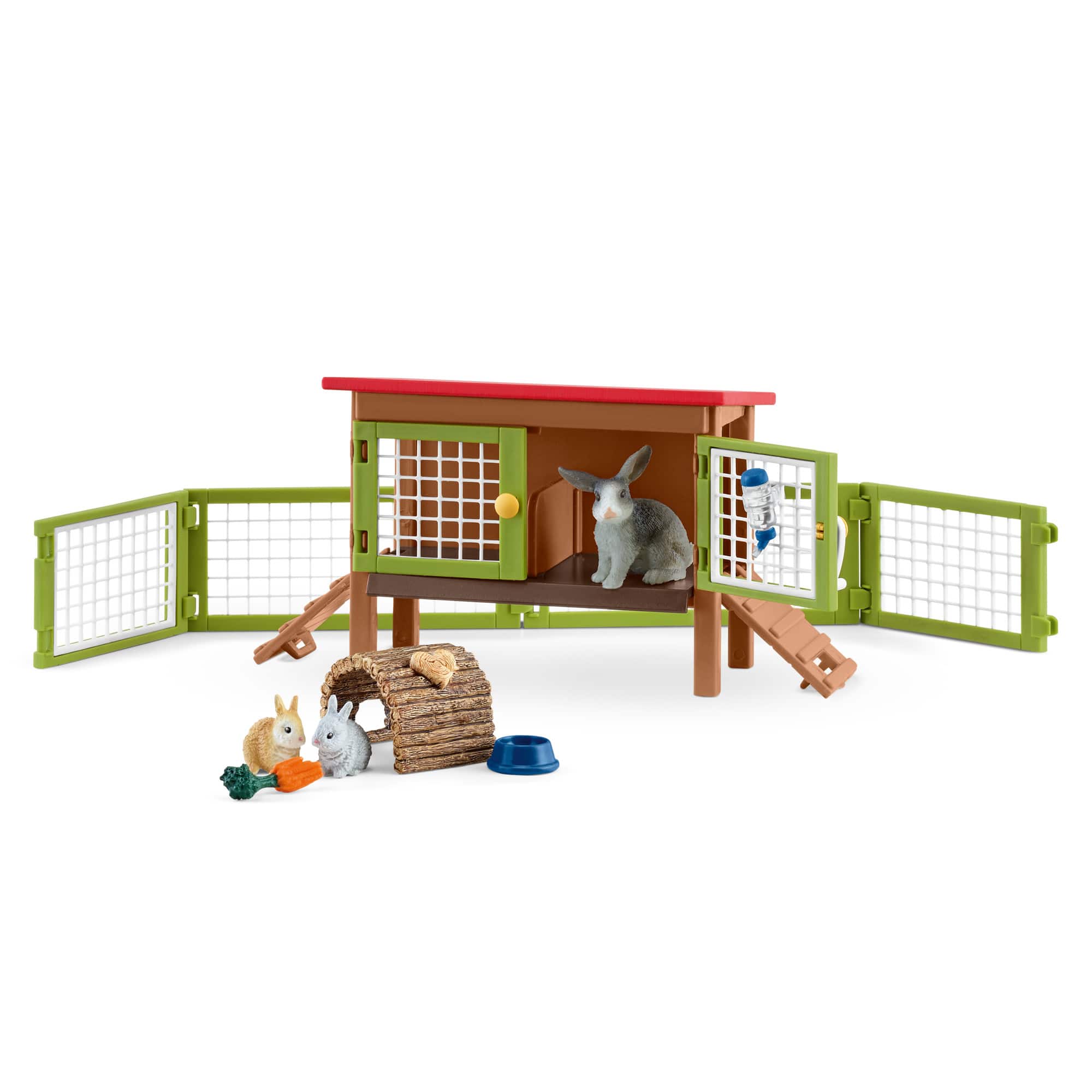 Schleich - Farm World: Rabbit Hutch